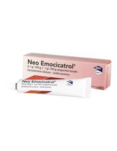 Neo-Emocicatrol 1mg/g + 20 mg/g Unguento Nasale 20 g